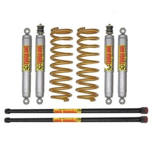 Комплект подвески Tough Dog Mitsubishi Pajero 2 пружины 91-99 амортизаторы Foam Cell масляные нагрузка 300+ кг лифт 40 мм